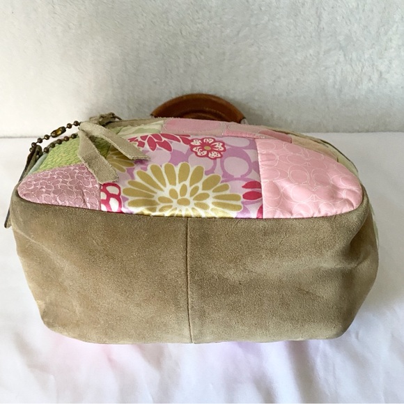 Vintage Coach Mini Hampton Patchwork Tote EUC. - Picture 4 of 7